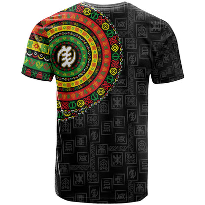 Adinkra Symbols T-Shirt African Culture Graphic Tee