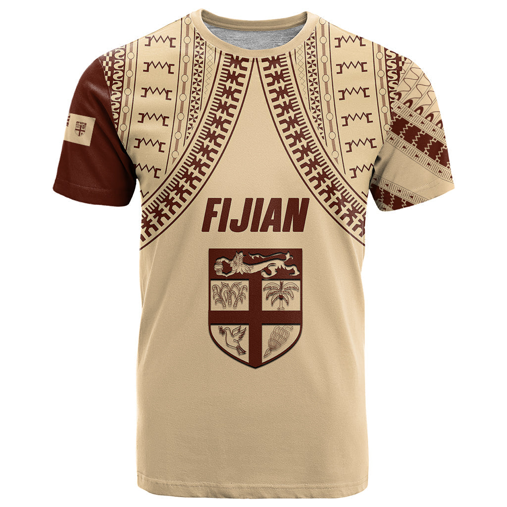 Fiji Bula T-Shirt Tapa Pattern Design Graphic Tee