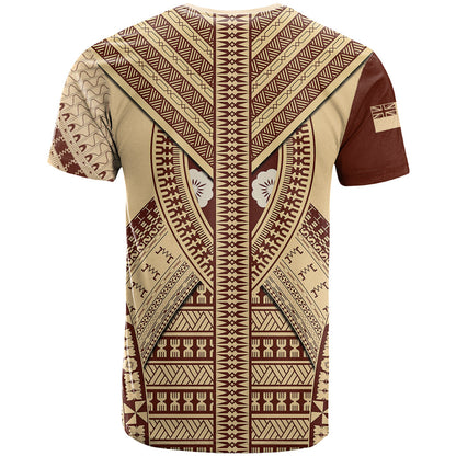 Fiji Bula T-Shirt Tapa Pattern Design Graphic Tee