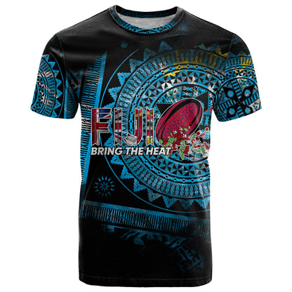 Fiji Rugby T-Shirt Bring The Heat Graphic Tee