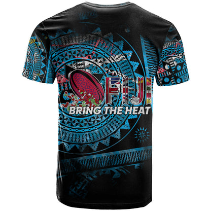 Fiji Rugby T-Shirt Bring The Heat Graphic Tee