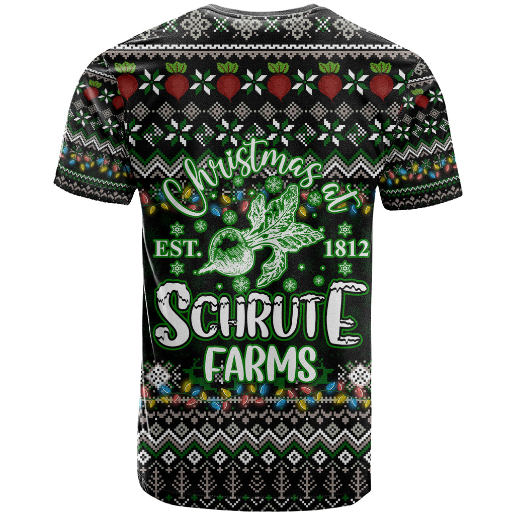 Merry Christmas Schrute Farms T-Shirt Graphic Tee