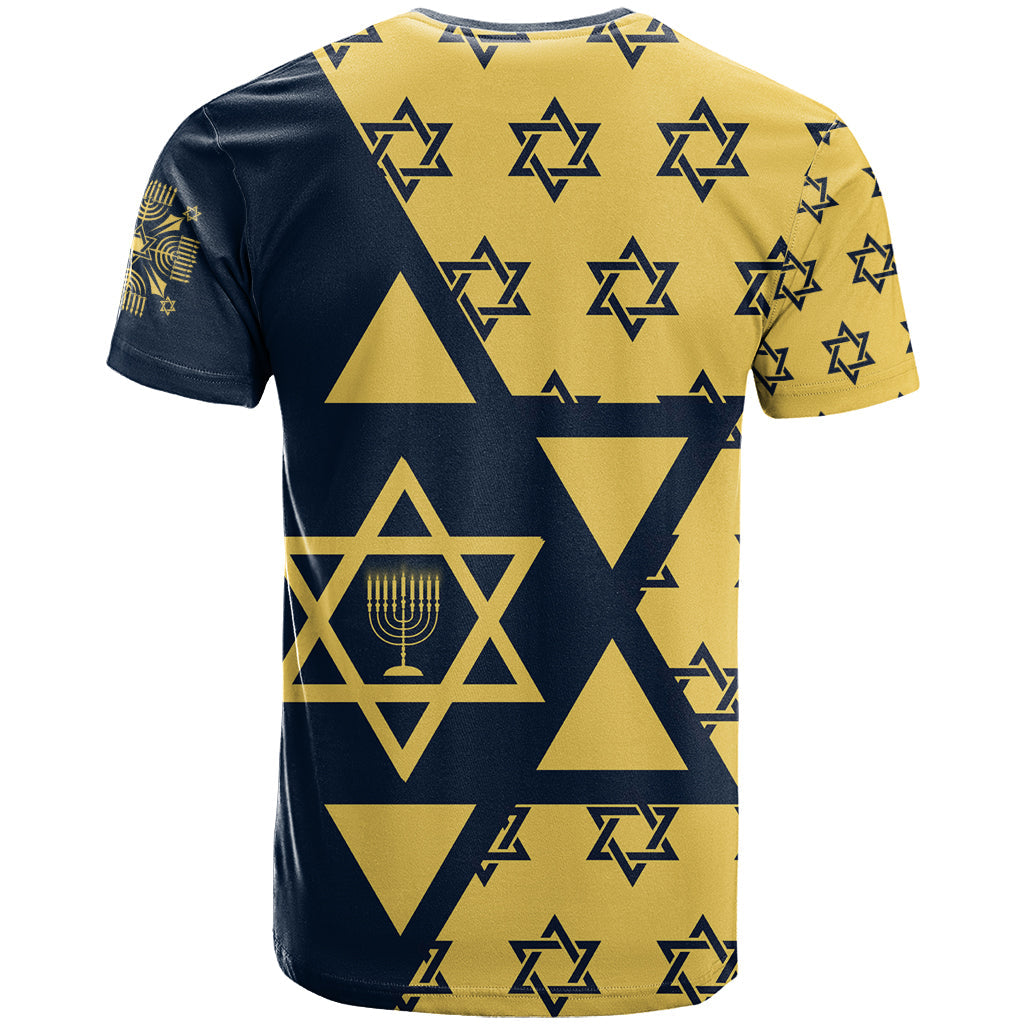 Happy Hanukkah T-Shirt Jewish Star of David Graphic Tee