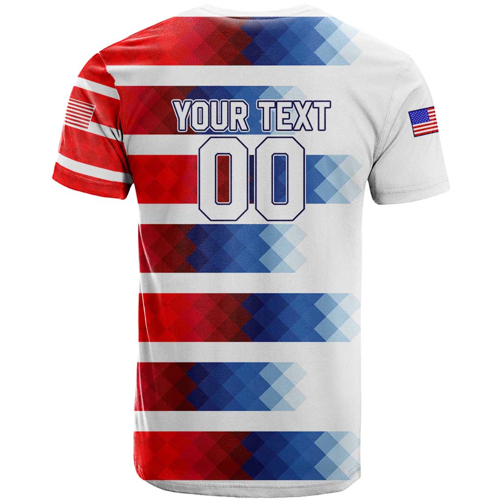 USA Soccer T-Shirt Summer Paris 2024 Graphic Tee