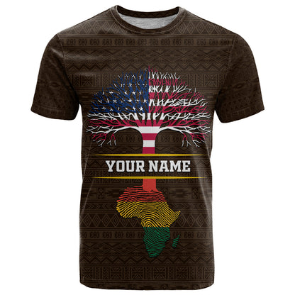 Personalized African Root T-Shirt Graphic Tee