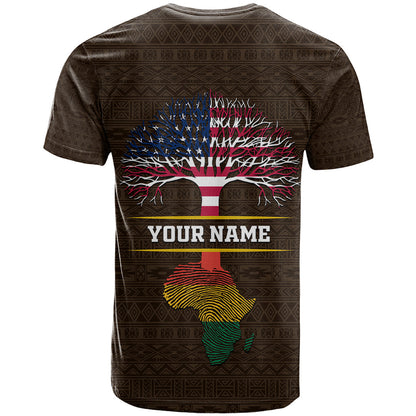 Personalized African Root T-Shirt Graphic Tee