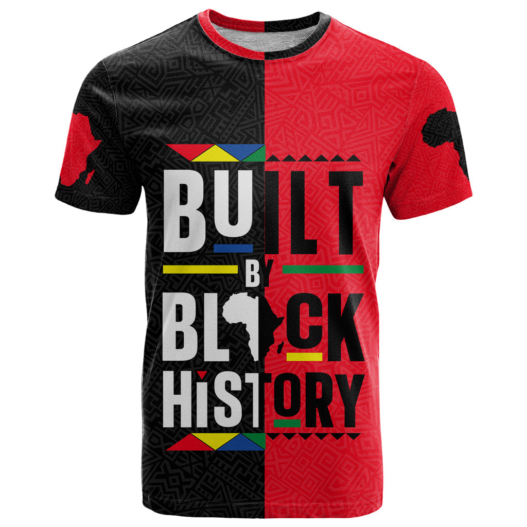 Built By Black History T-Shirt Graphic Tee