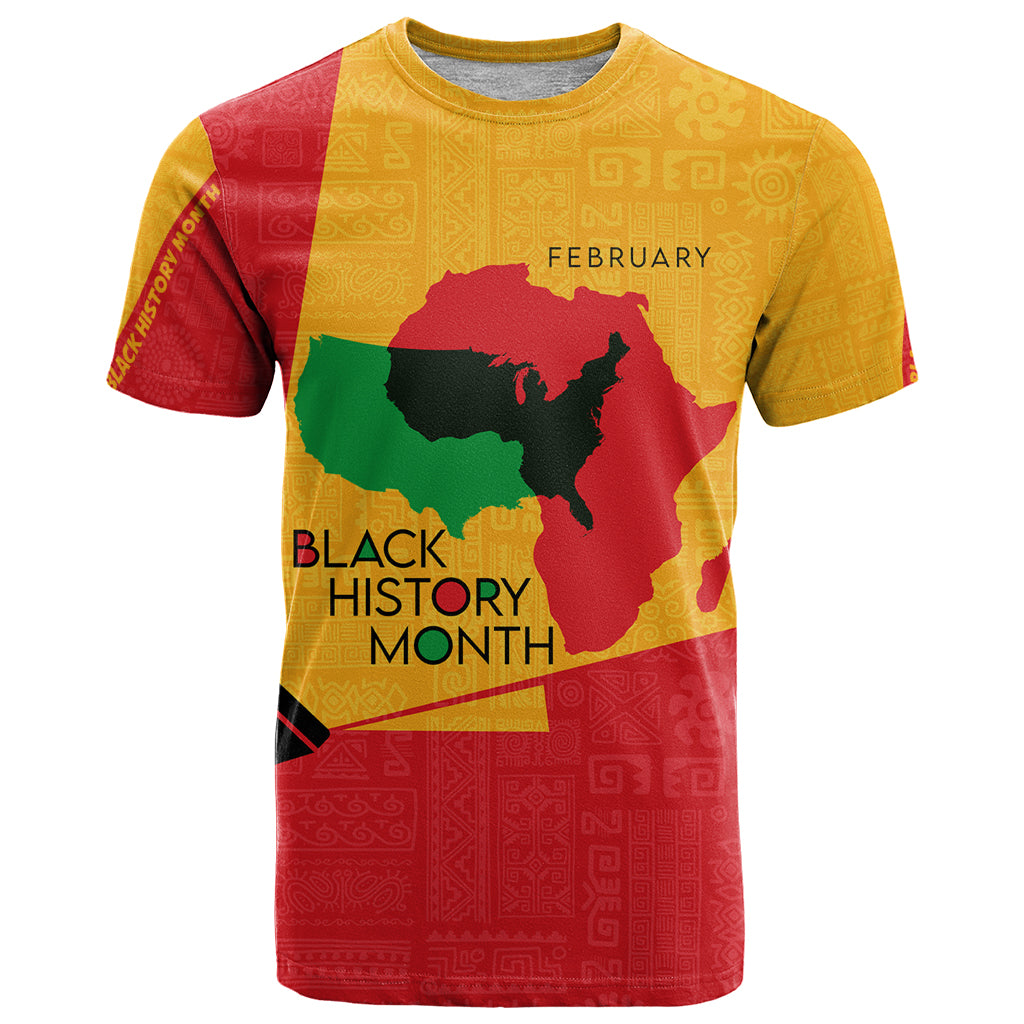 Black History Month T-Shirt African February Graphic Tee