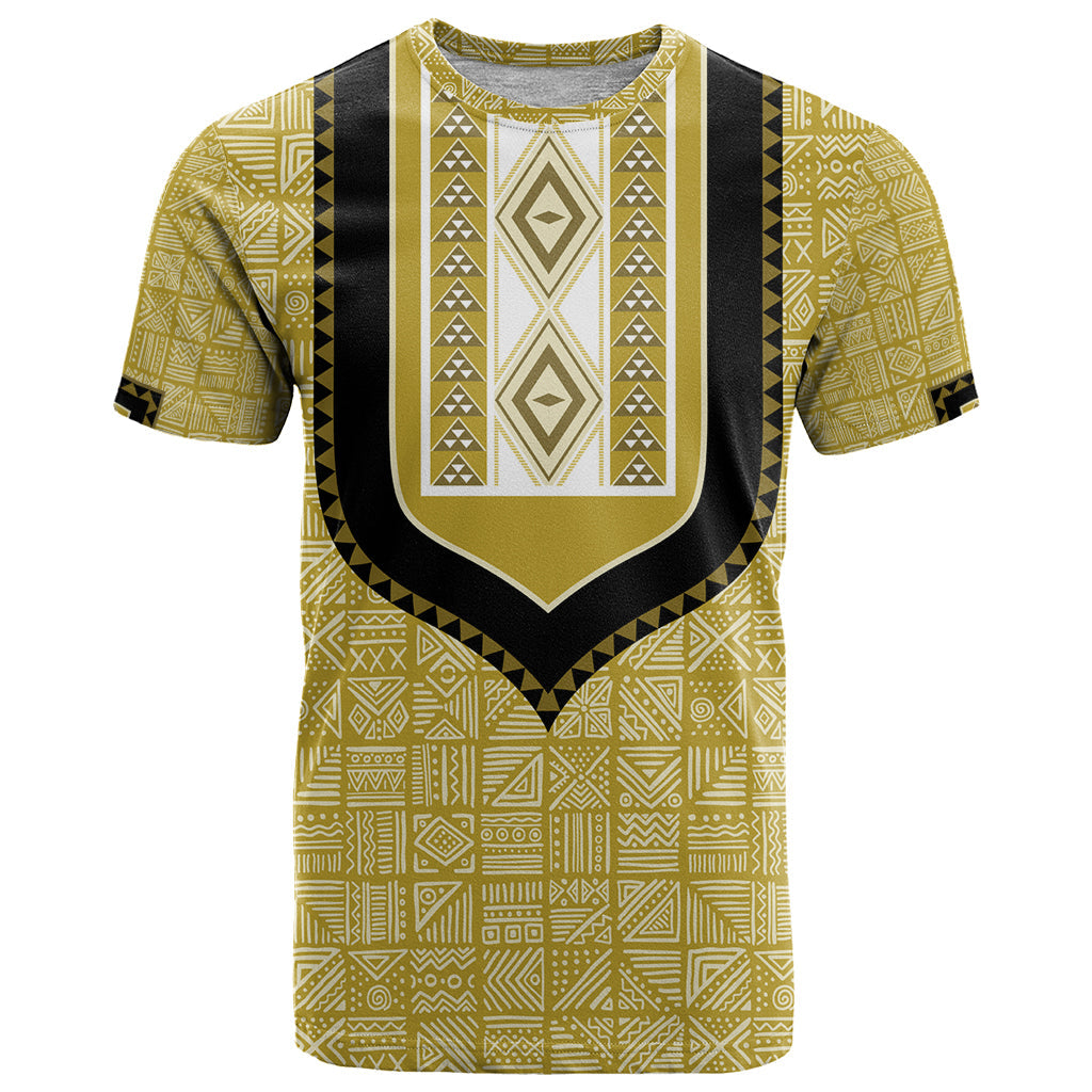 Personalized African Mudcloth Dashiki T-Shirt Graphic Tee