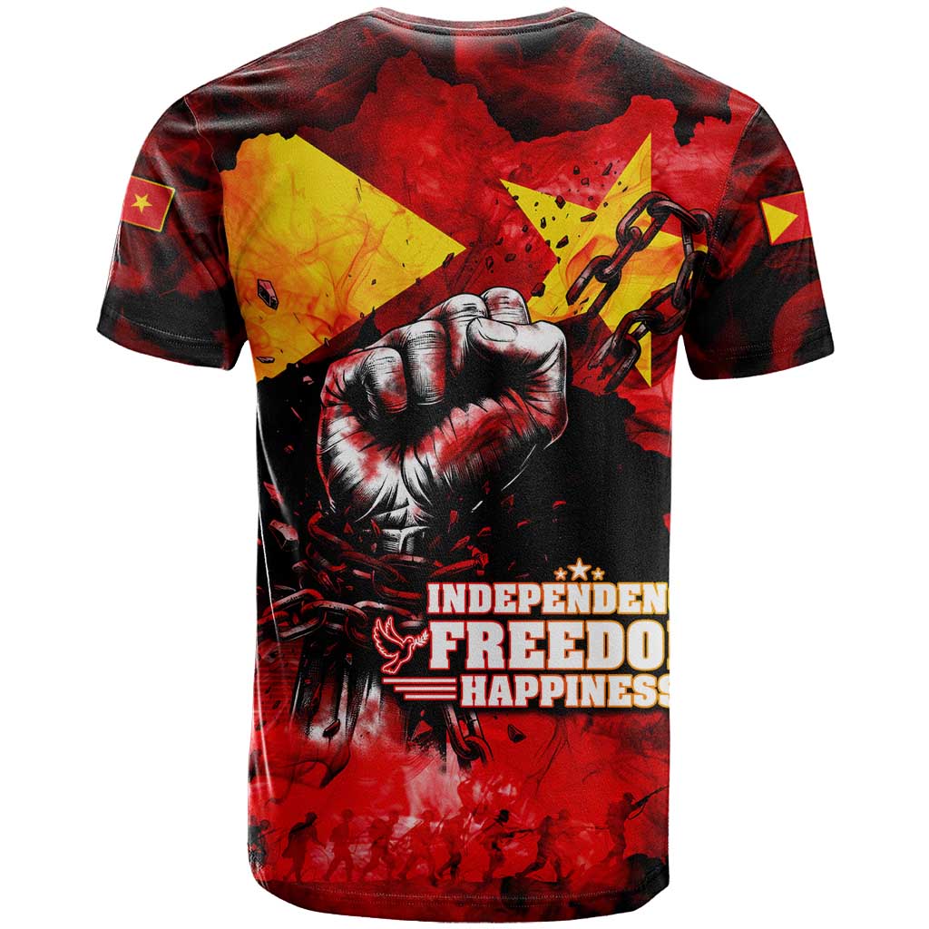 I Stand with Tigray T-Shirt Tigray Independence - Fist of Freedom Graphic Tee