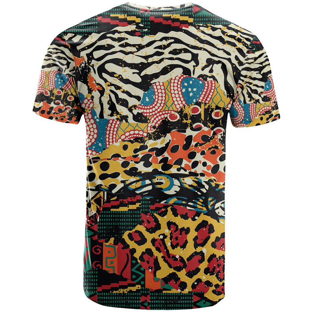 Africa Animal Pattern T-Shirt Graphic Tee