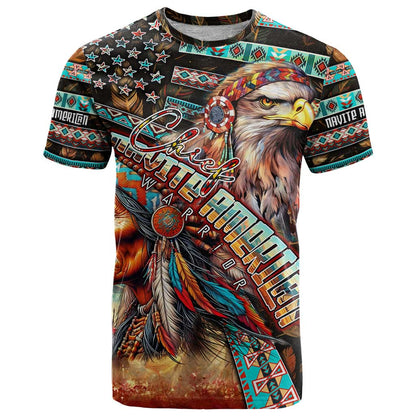 American Indian Warrior Chiefs T-Shirt Graphic Tee