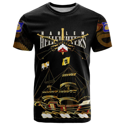 Harlem HellfightersFirst To Fight, First To Lead T-Shirt Graphic Tee