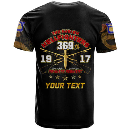 Harlem HellfightersFirst To Fight, First To Lead T-Shirt Graphic Tee