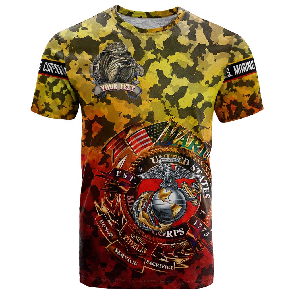 Chesty The Bulldog: Mascot Of Valor T-Shirt Graphic Tee
