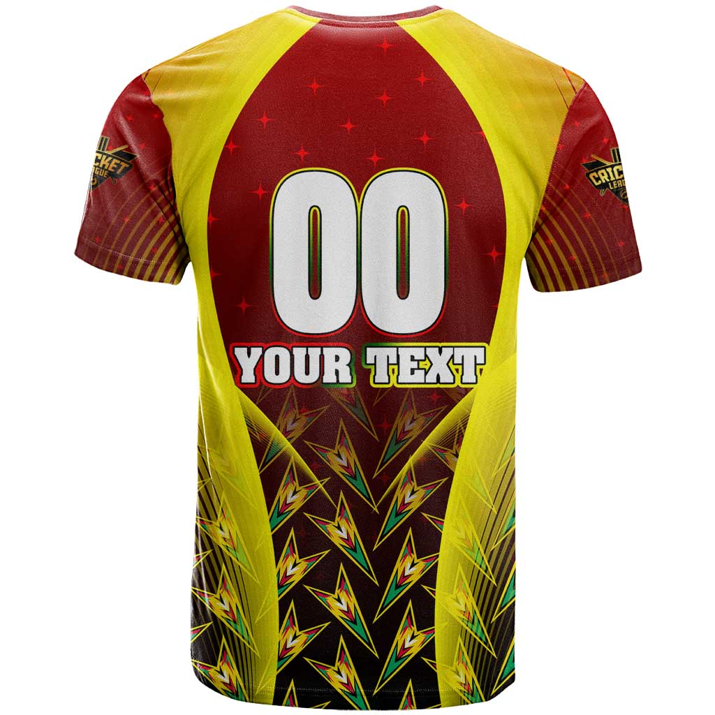 Personalised Guyana Cricket Amazon Warriors T-Shirt Unleashing the Power Battle Mode Graphic Tee