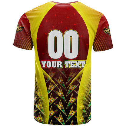 Personalised Guyana Cricket Amazon Warriors T-Shirt Unleashing the Power Battle Mode Graphic Tee