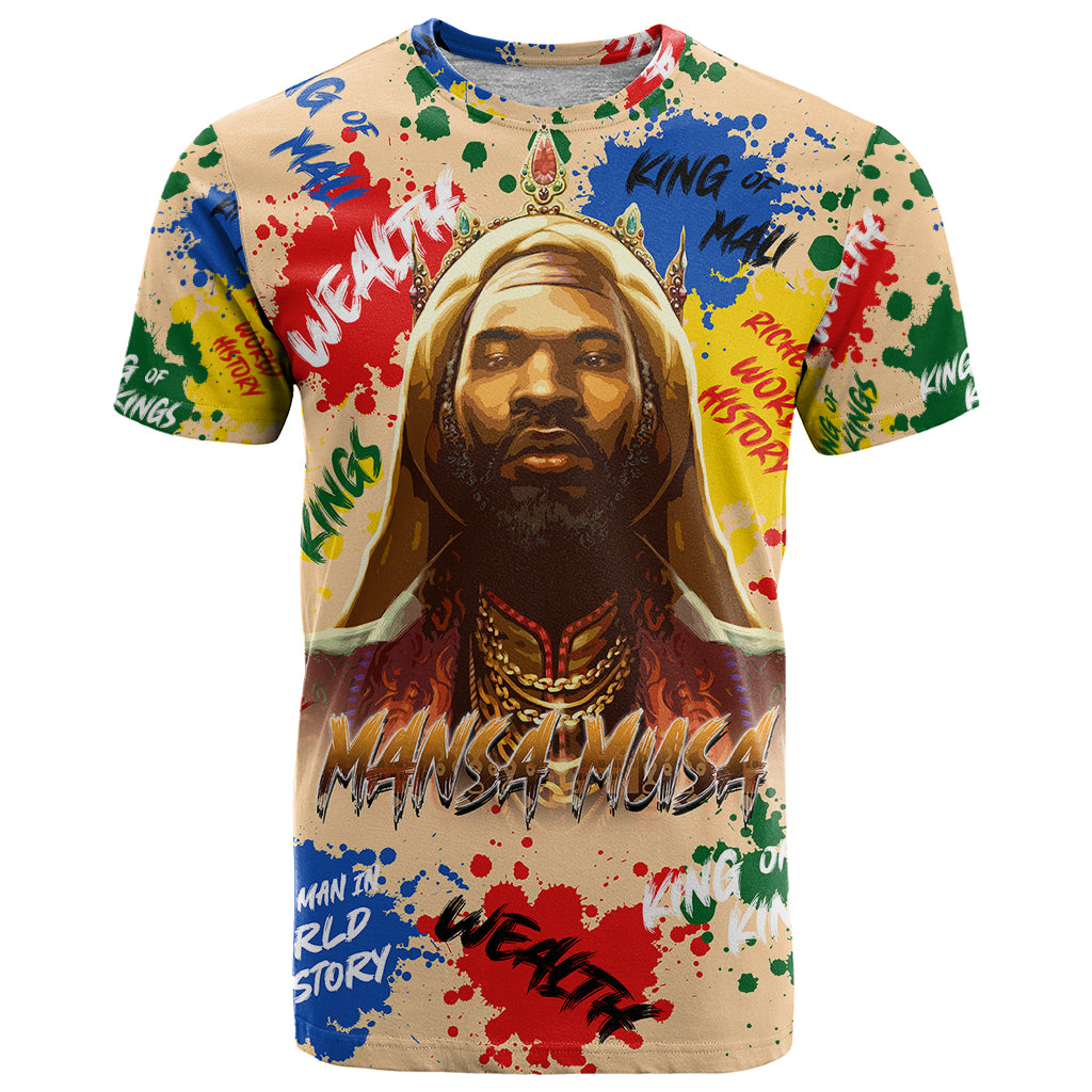 King Of Kings Mansa Musa T-Shirt Graphic Tee