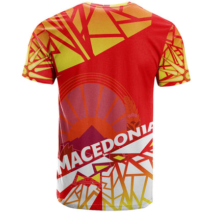 Forever Macedonia T-Shirt Macedonian Flag 1992 Graphic Tee