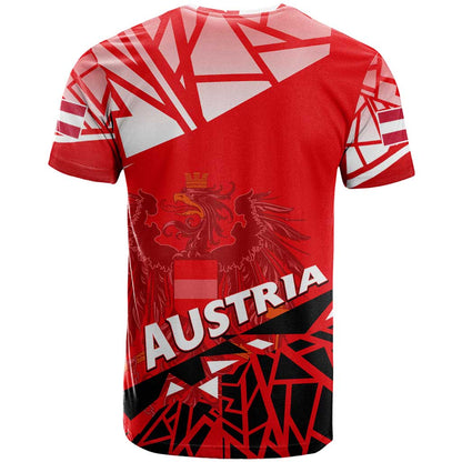 Forever Austria T-Shirt Osterreich Eagle Graphic Tee