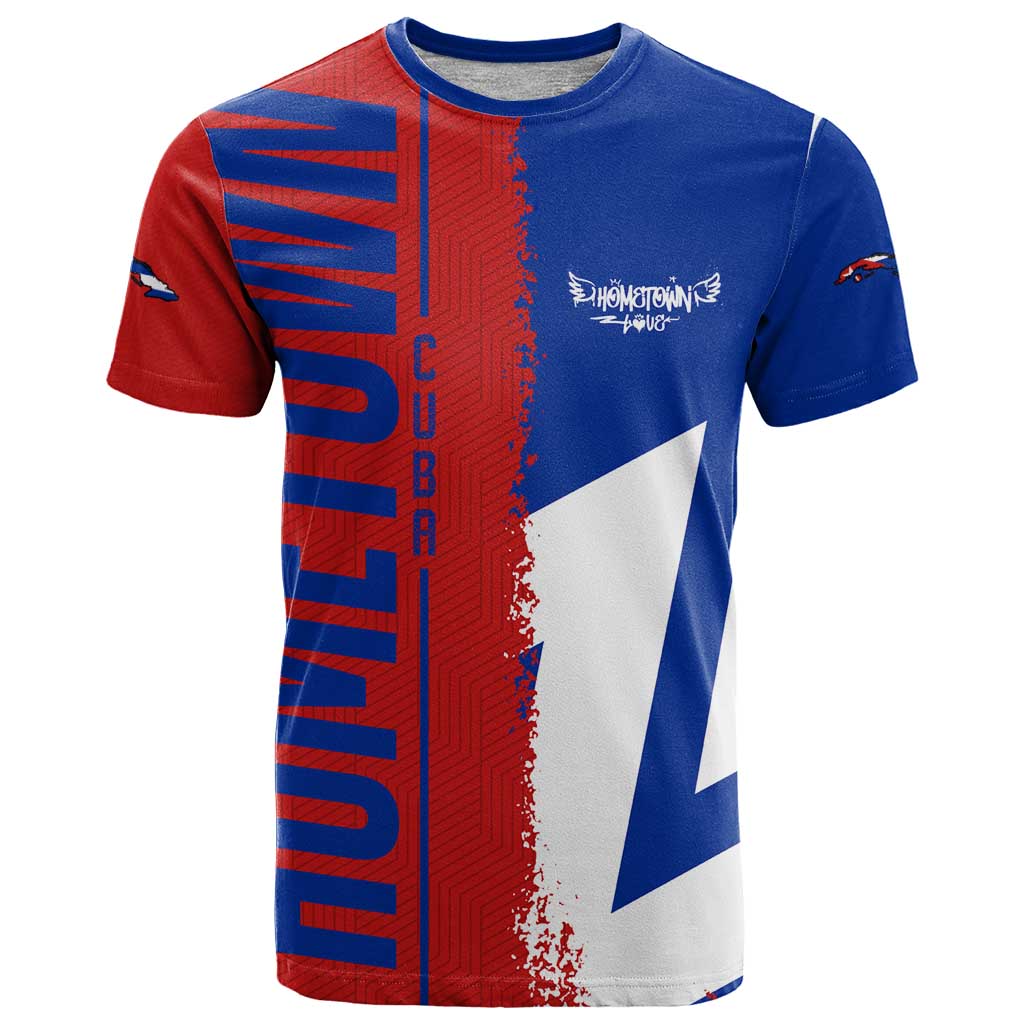 Hometown Czechia T-Shirt Flag and Map Graphic Tee