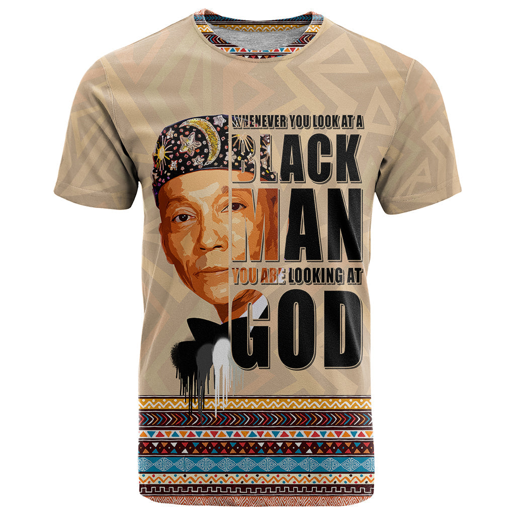The Most Honorable Elijah Muhammad T-Shirt Black Man Graphic Tee