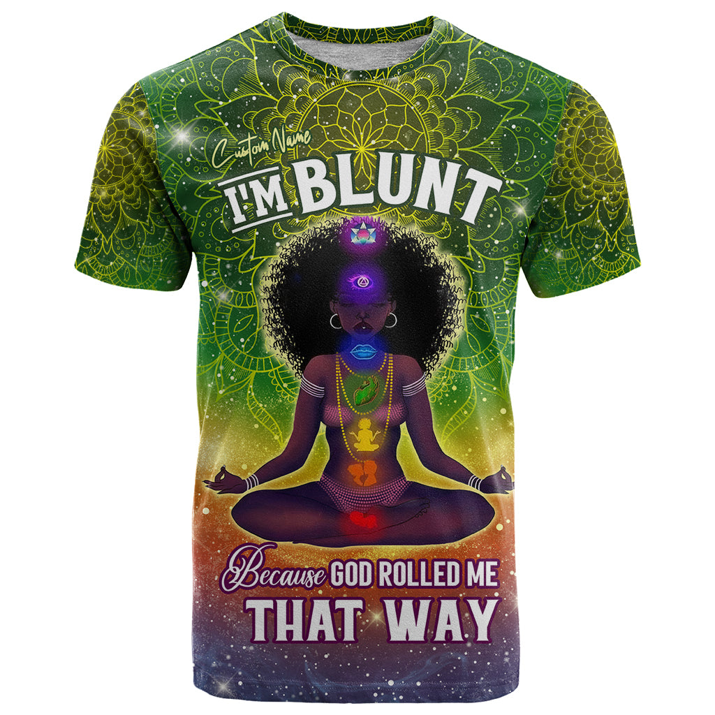 I'm Blunt African T-Shirt Black Women Mandala Graphic Tee