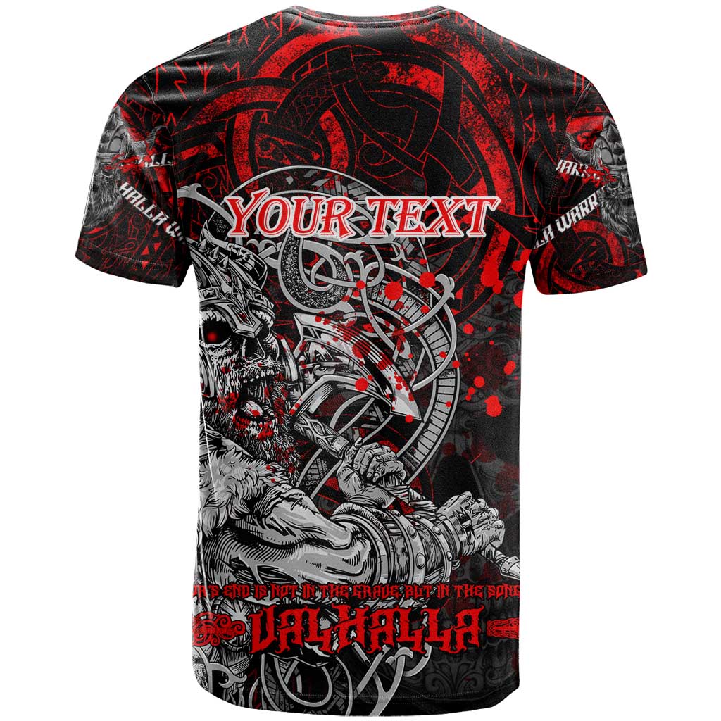 Einherjar Valhalla T-Shirt Viking Warrior Rage Style Graphic Tee