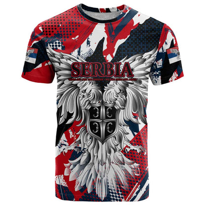 Serbia T-Shirt Like the Phoenix Rising from Ashes with Pride and Power Graphic Tee