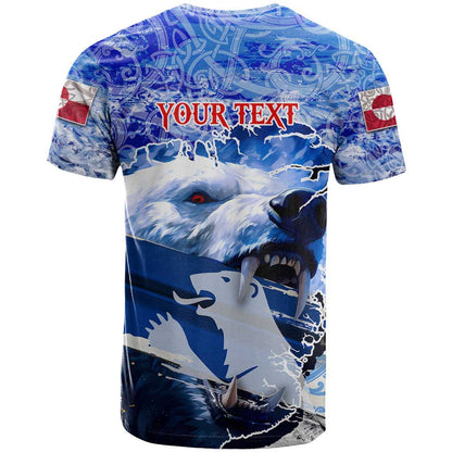 Greenland T-Shirt Polar Bear Power You Snow Much Graphic Tee