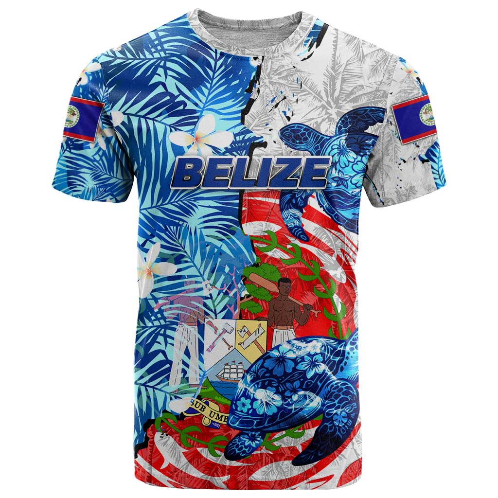 Sea Turtle Belize T-Shirt Ocean Soul Tropical Spirit Graphic Tee