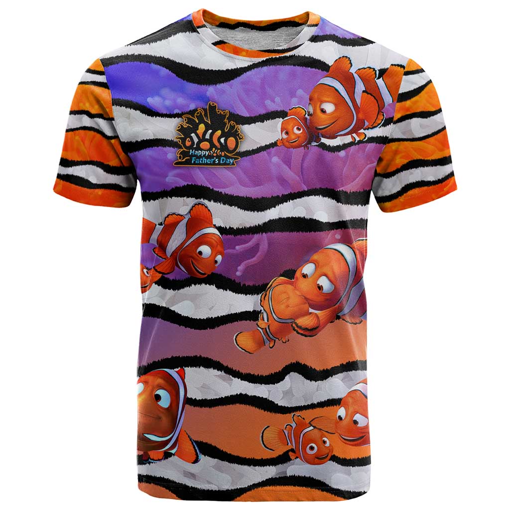 The Ocean Best Dad T-Shirt Like Marlin Happy Fathers Day To a True Hero Graphic Tee
