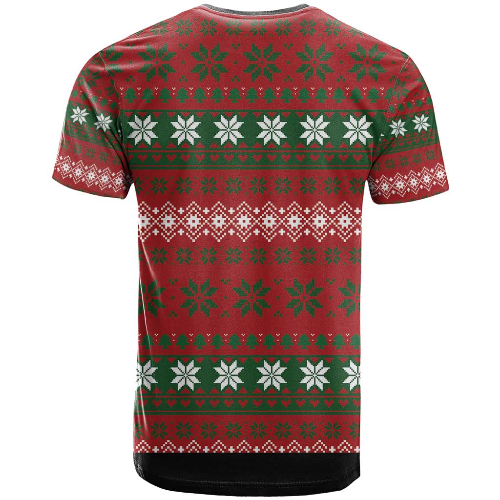 Bulldog Snacks Christmas T-Shirt They Know You Have Snacks Graphic Tee