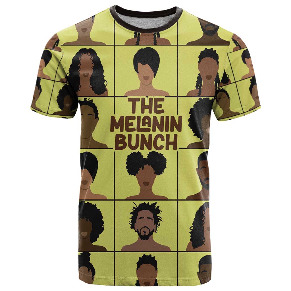 The Melanin Bunch T-Shirt Africa Black People Graphic Tee