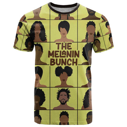 The Melanin Bunch T-Shirt Africa Black People Graphic Tee