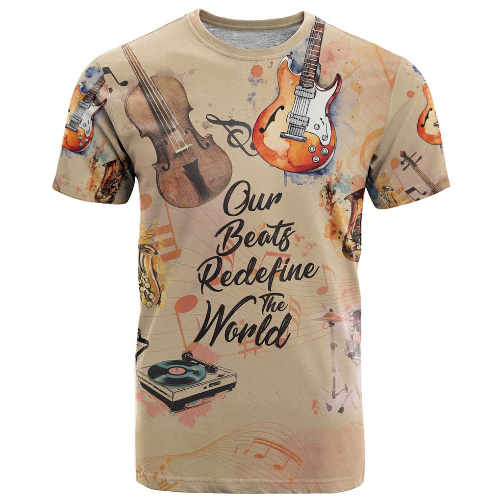 Our Beats Redefine The World African T-Shirt Graphic Tee