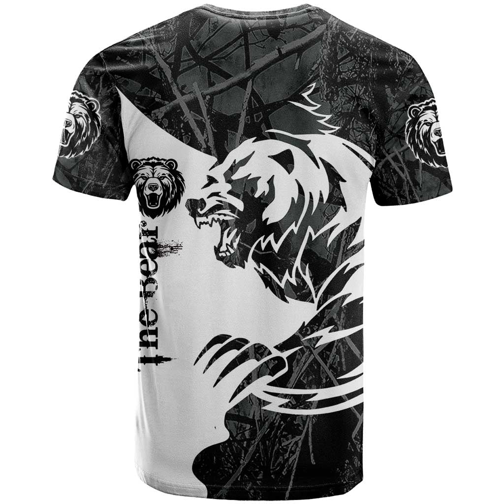 The Bear Tattoo T-Shirt Bear In Forest Graphic Tee