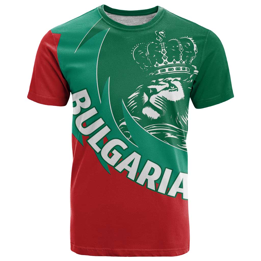 Bulgaria Lion T-Shirt Bulgarian Coat Of Arms Graphic Tee