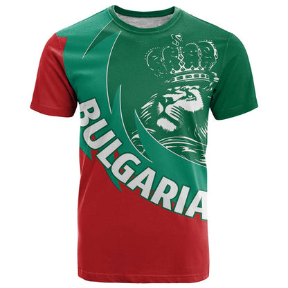 Bulgaria Lion T-Shirt Bulgarian Coat Of Arms Graphic Tee