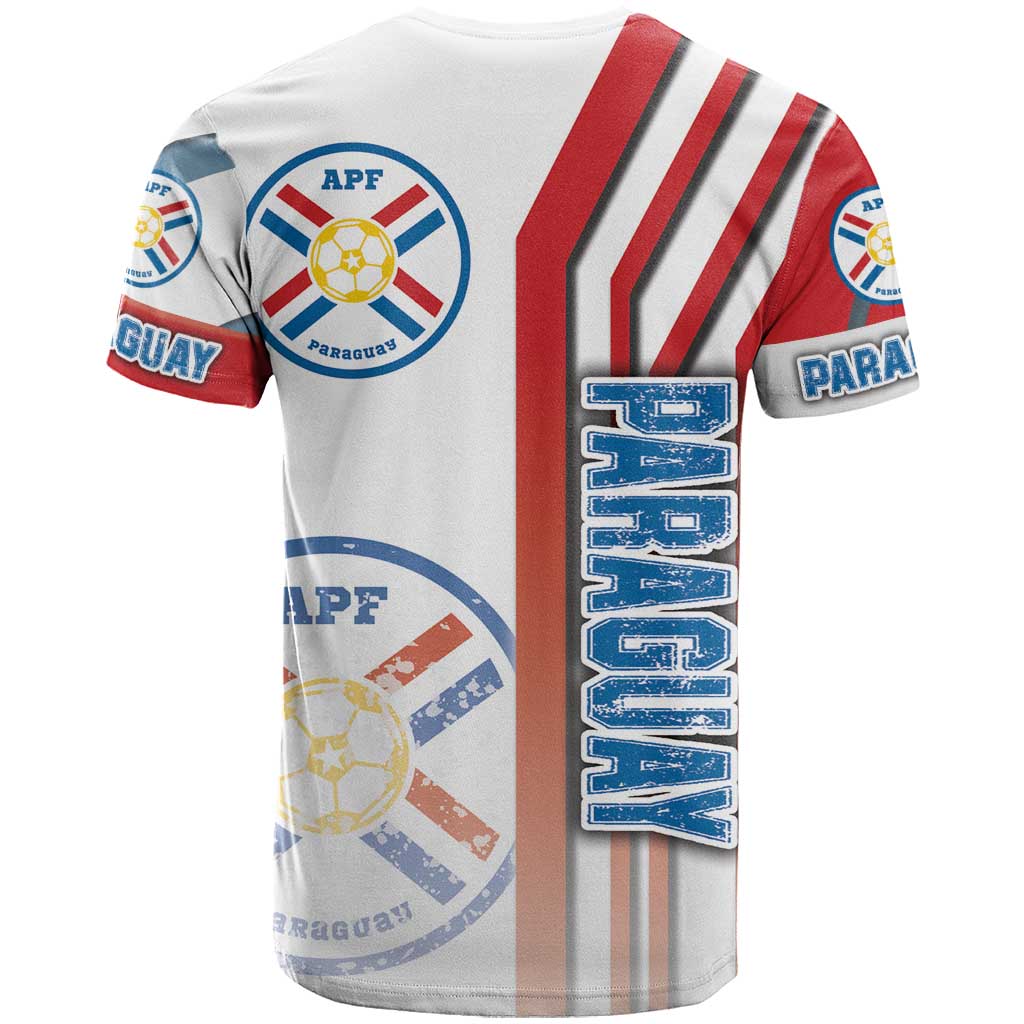 Paraguay Football T-Shirt La Albirroja Soccer - Road To Champion Graphic Tee