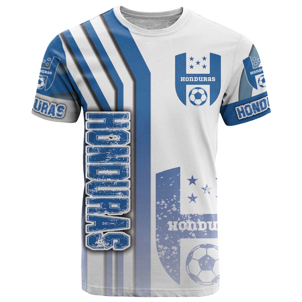 Honduras Football T-Shirt Los Catrachos Soccer - Road To Champion Graphic Tee