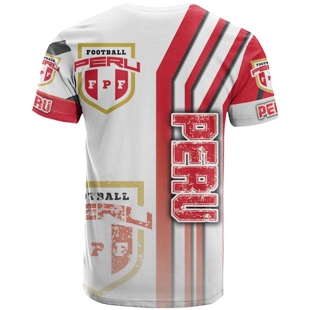 Peru Football T-Shirt La Bicolor Soccer - Road To Champion Graphic Tee