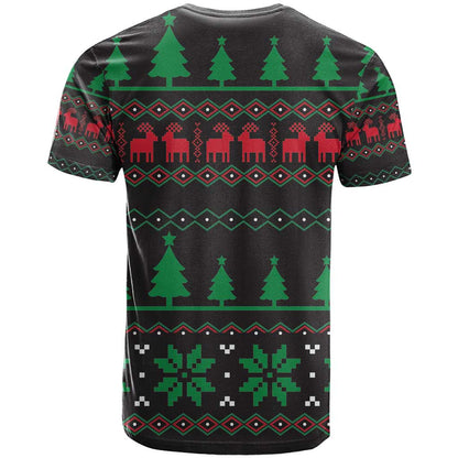 Cute Koala T-Shirt Koalified Christmas Addict Graphic Tee