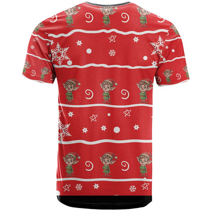 Chillin With My Gnomies T-Shirt Merry Christmas Graphic Tee