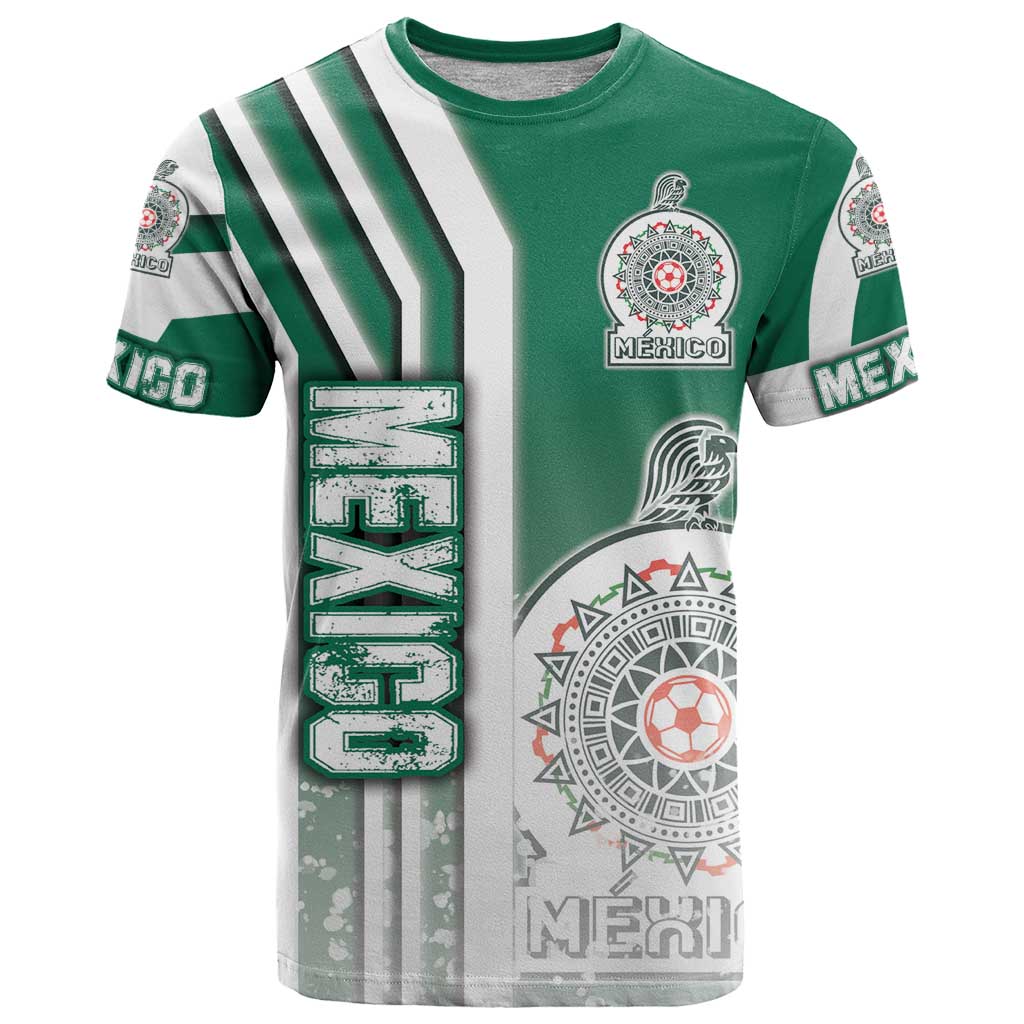 Mexico Football T-Shirt El Tri Soccer - Road To Champion Graphic Tee