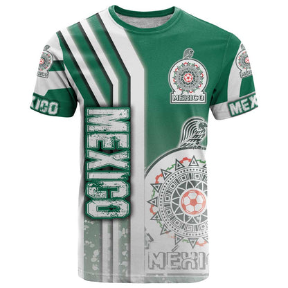 Mexico Football T-Shirt El Tri Soccer - Road To Champion Graphic Tee