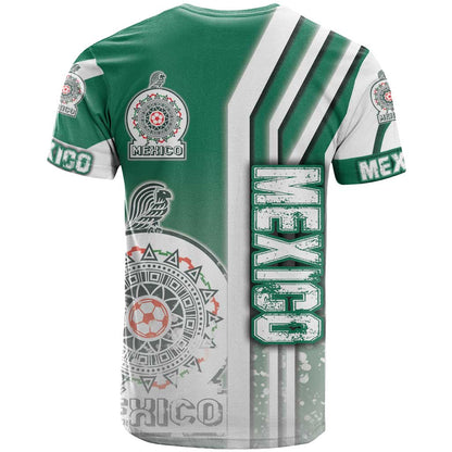 Mexico Football T-Shirt El Tri Soccer - Road To Champion Graphic Tee