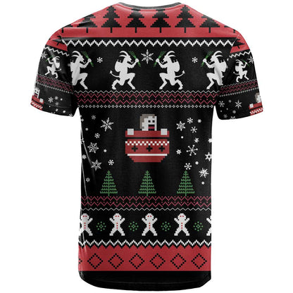 Merry Krampus T-Shirt Christmas Gifts Graphic Tee