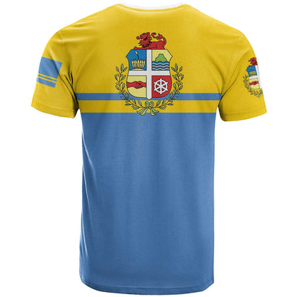 Aruba T-Shirt One Happy Island 2025 Graphic Tee