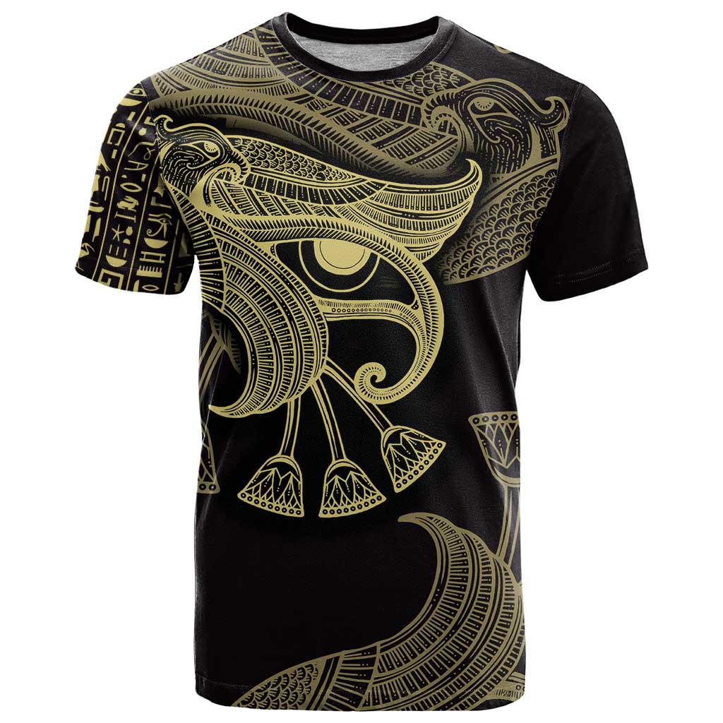 African T-Shirt Horus Eyes Egyptian God Graphic Tee